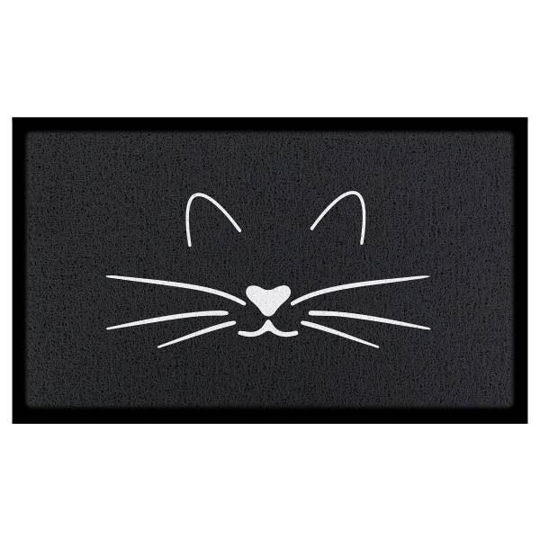 Fußmatte DMW-WHISKERS-7040 Polyvinylchlorid - Schwarz