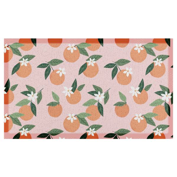 Fußmatte DMW-ORANGES-7040 Polyvinylchlorid - Mehrfarbig