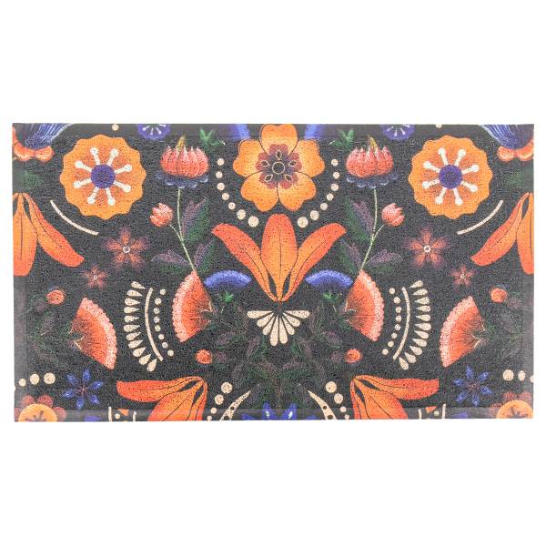 Fußmatte DMW-NORDICFLOWERS-7040 Polyvinylchlorid - Mehrfarbig