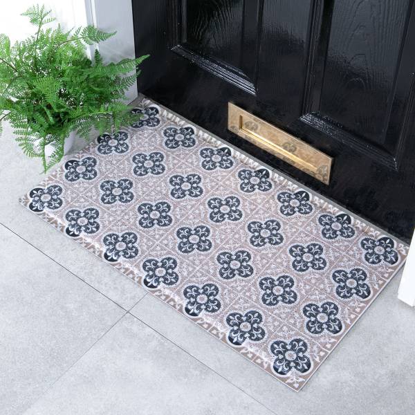Fußmatte DMW-MOSAICBEIGE-7040 Polyvinylchlorid - Beige