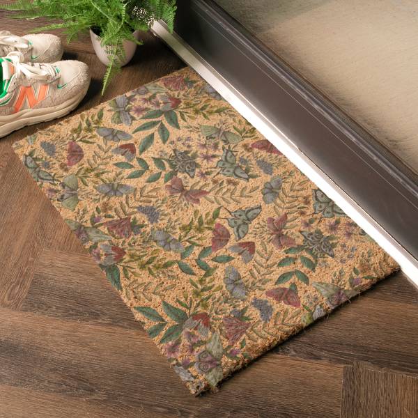 Fußmatte 6040-CBMIDNIGHTGARDEN Kokosfasern - Braun