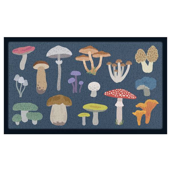 Fußmatte DMW-MUSHROOMS-7040 Polyvinylchlorid - Mehrfarbig