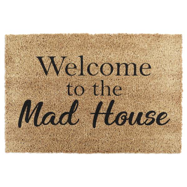 Fußmatte TYPO-MADHOUSE Kokosfasern - Braun
