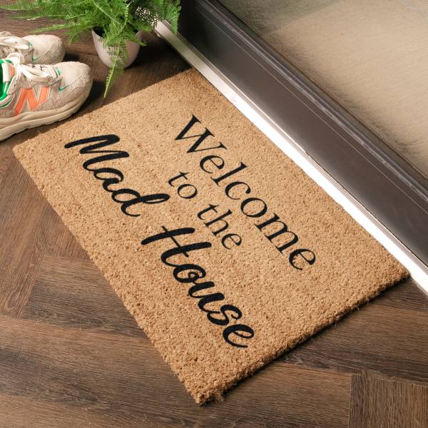 Fußmatte TYPO-MADHOUSE Kokosfasern - Braun