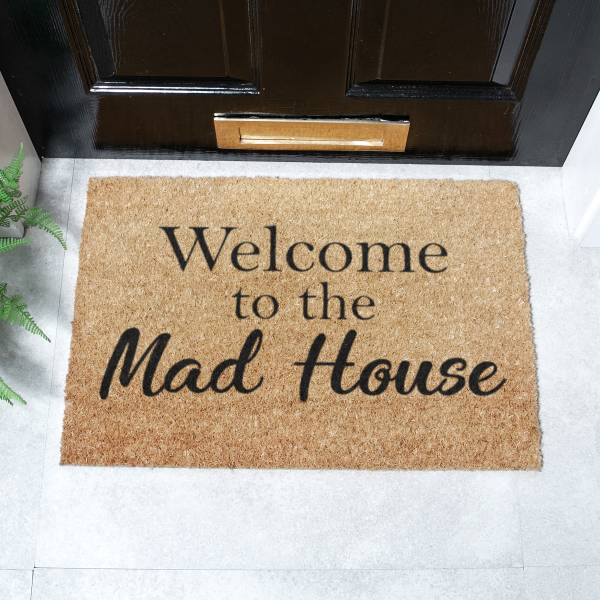 Fußmatte TYPO-MADHOUSE Kokosfasern - Braun