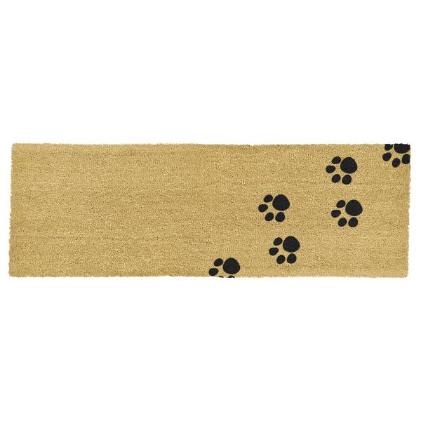 Fußmatte LONG-PAWPRINTS Kokosfasern - Braun