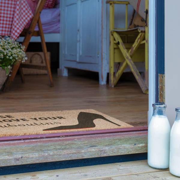 Fußmatte 6040-REMOVELOUBOUTINS Kokosfasern - Braun