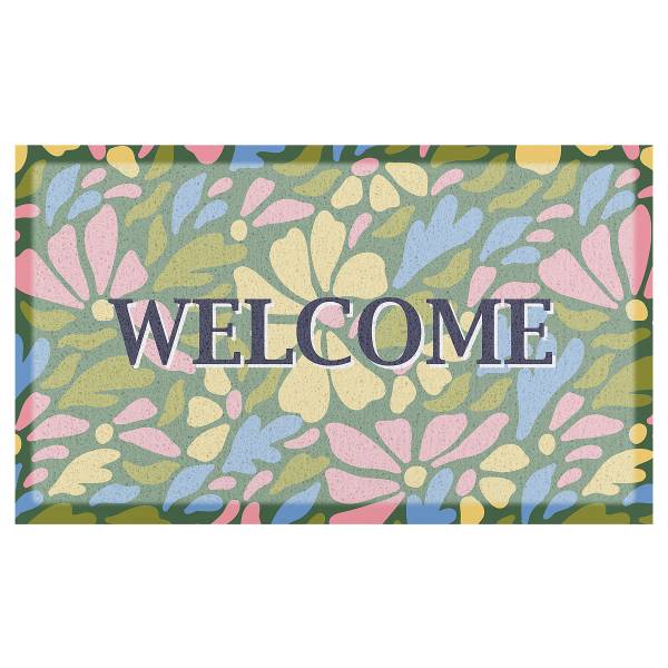 Fußmatte DMW-WELCOMEPASTELS-7040 Polyvinylchlorid - Mehrfarbig