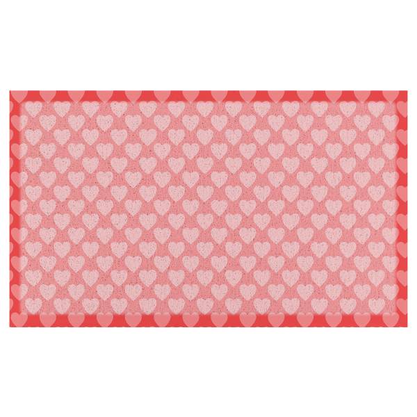 Fußmatte DMW-HEARTPATTERNS-7040 Polyvinylchlorid - Braun