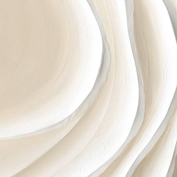 Leinwandbild Sandy Waves Leinwand / Pinie massiv - Beige
