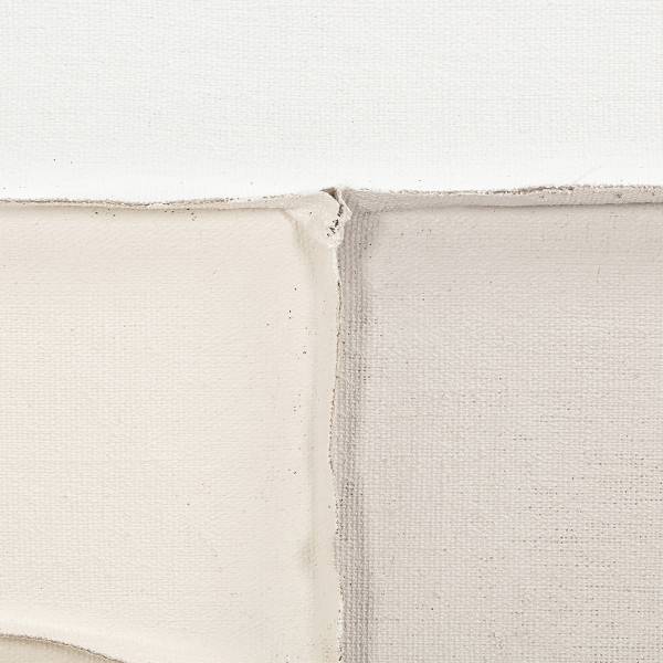 Leinwandbild Fabric Flow Typ A Leinwand / Pinie massiv - Beige / Braun