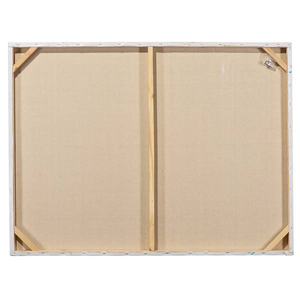 Leinwandbild Neugier! Leinwand / Pinie massiv - Beige / Türkis / Petrol