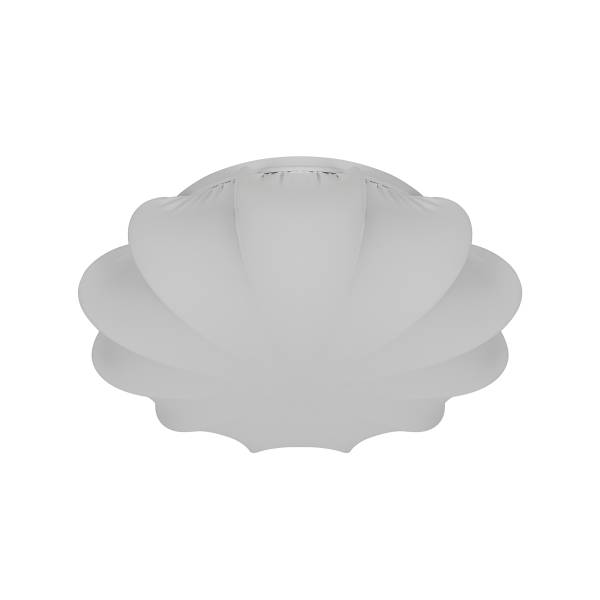 Deckenleuchte Aeron Aluminium / Baumwolle - 3-flammig