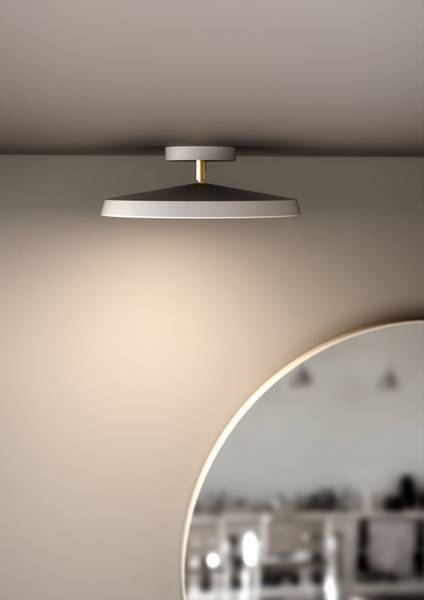 Deckenleuchte Kaito Pro Typ A Aluminium / Polycarbonat - 1-flammig - Weiß