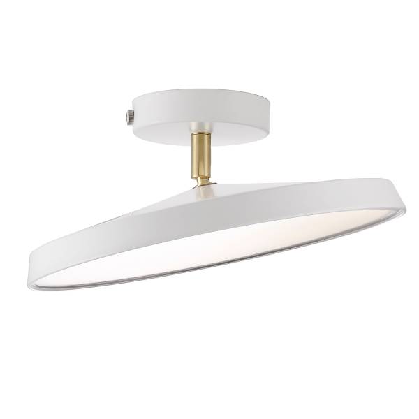 Deckenleuchte Kaito Pro Typ A Aluminium / Polycarbonat - 1-flammig - Weiß