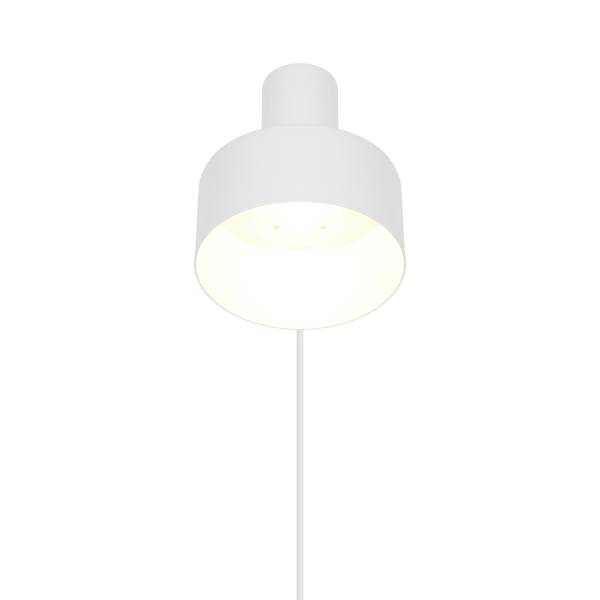 Wandleuchte Matis Aluminium - 1-flammig - Weiß