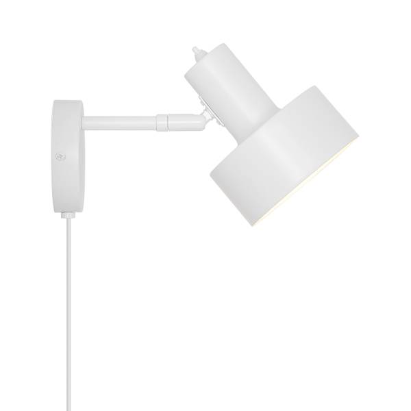 Wandleuchte Matis Aluminium - 1-flammig - Weiß