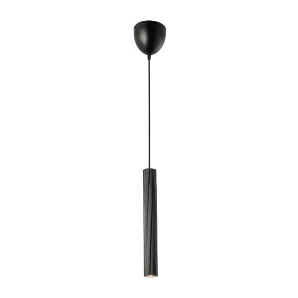Pendelleuchte Vico Typ A Aluminium - 1-flammig - Schwarz