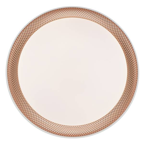 LED-Deckenleuchte Waldo Typ A Stahl / ABS - 1-flammig - Weiß