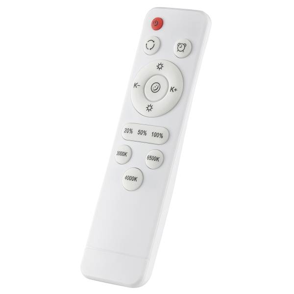 LED-Deckenleuchte Waldo Typ A Stahl / ABS - 1-flammig - Weiß