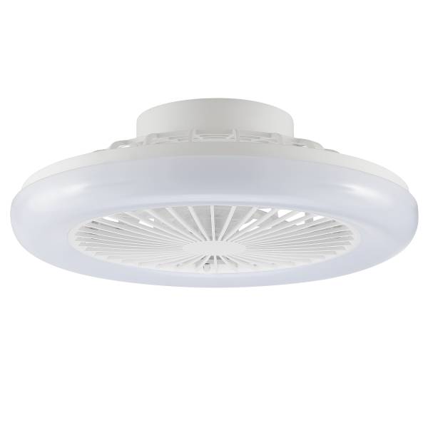 LED-Deckenventilator Montero ABS - 1-flammig - Weiß