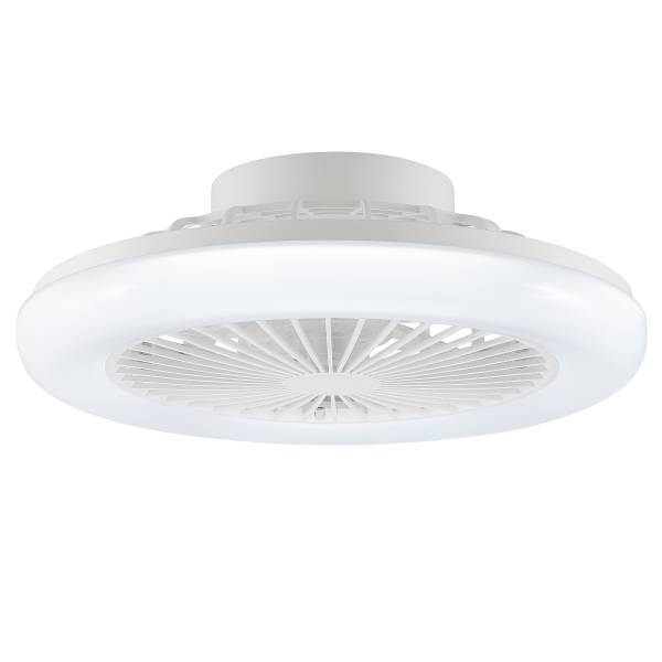 LED-Deckenventilator Montero ABS - 1-flammig - Weiß