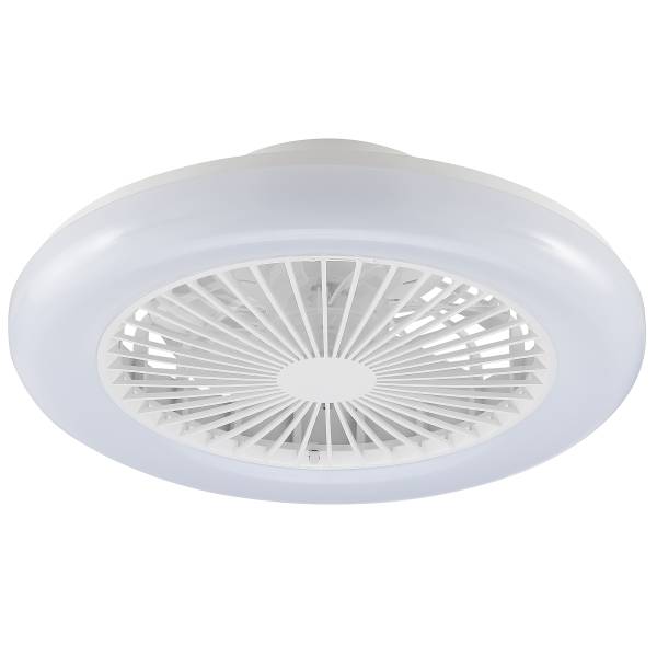 LED-Deckenventilator Montero ABS - 1-flammig - Weiß