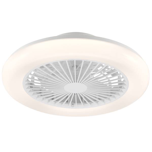 LED-Deckenventilator Montero ABS - 1-flammig - Weiß
