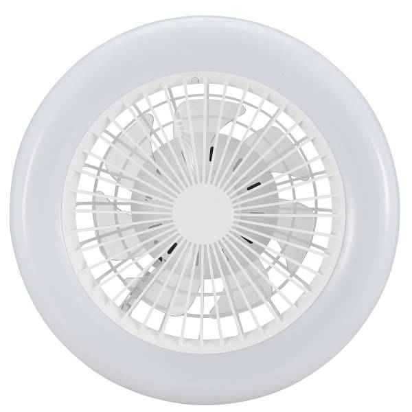 LED-Deckenventilator Montero ABS - 1-flammig - Weiß