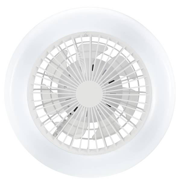LED-Deckenventilator Montero ABS - 1-flammig - Weiß