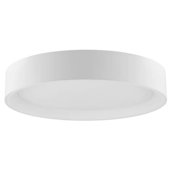 LED-Deckenleuchte Larios Stahl / ABS - 1-flammig - Weiß