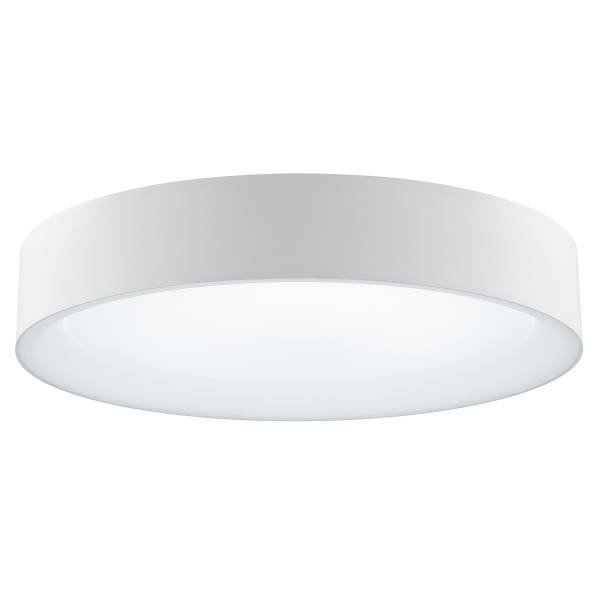 LED-Deckenleuchte Larios Stahl / ABS - 1-flammig - Weiß