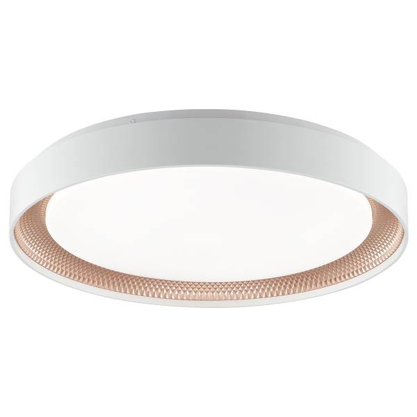 LED-Deckenleuchte Waldo Typ B Stahl / ABS - 1-flammig - Weiß