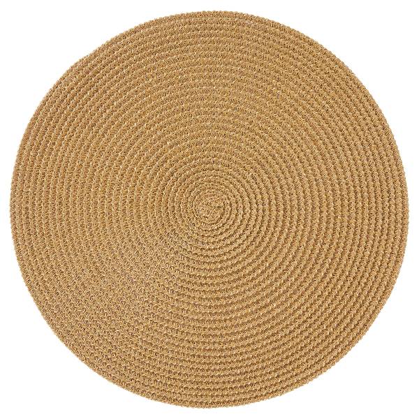 Tischset AMBIENTE 4er-Set Polypropylen - Goldbraun