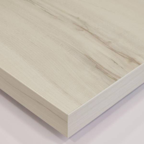 Ausziehbarer Schreibtisch Jobb Weiß - Melamin - 99 x 90 x 35 cm