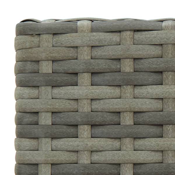 Bar de jardin 3011732-2 (lot de 5) Gris - Polyéthylène - 76 x 106 x 76 cm