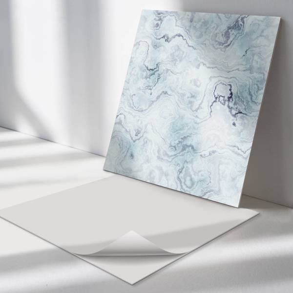 Fliesen Marmor Abstrakt 4er Set 50 x 50 cm