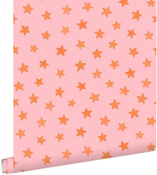 Tapete 131711 Orange - Papier - 50 x 900 x 50 cm
