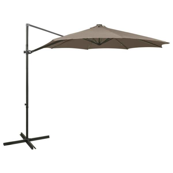 Parasol en porte-à-faux 3008769 Taupe
