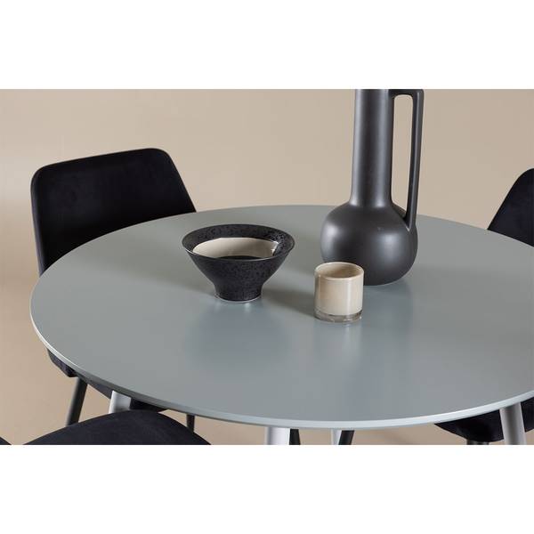 Essgruppe Plaza 5-teilig Grau