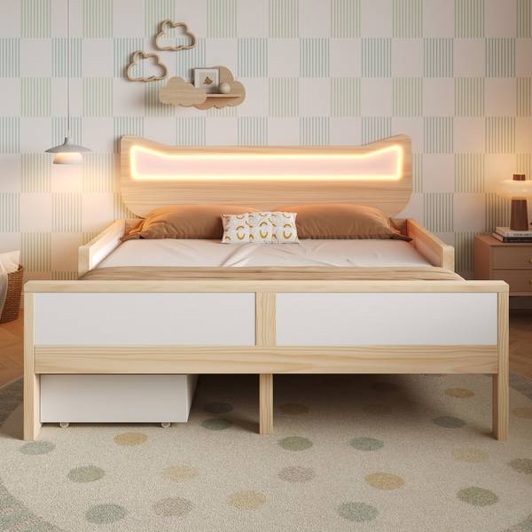 Lit d’enfant NATMUD 145 x 206 cm