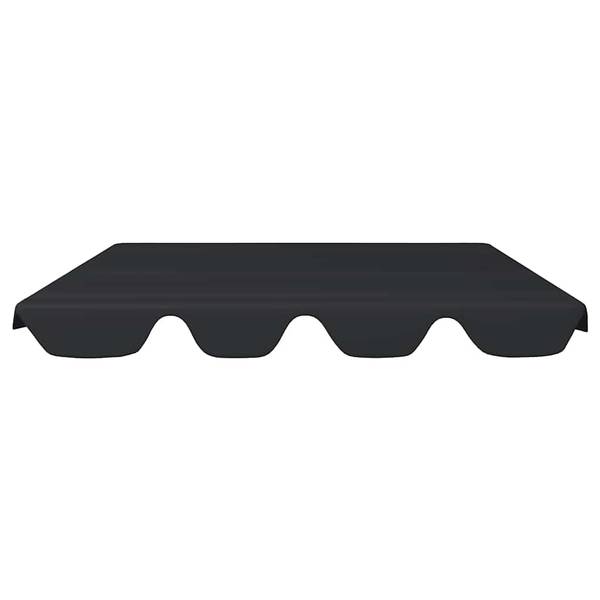 Dach Gartenschaukel 3000900-1 Schwarz