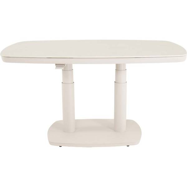 Gartentisch GENEVA Beige - Metall - 83 x 13 x 135 cm