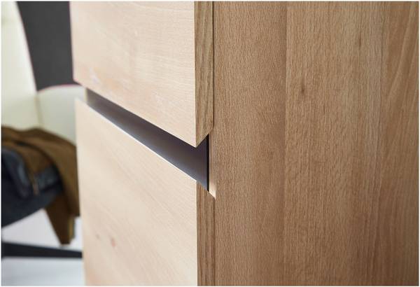 FURNARO Garderobenset (5er Set) Braun - Holzverbundwerkstoff - 276 x 200 x 40 cm