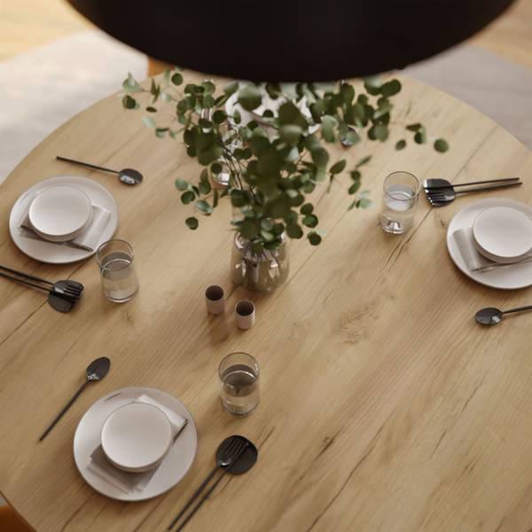 Ausziehbarer Tisch VOLTA LOFT Beige - Holzwerkstoff - 150 x 73 x 100 cm