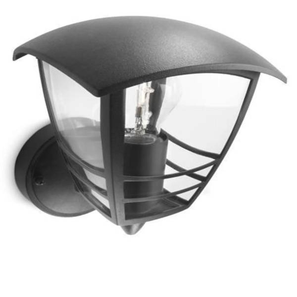 Wandleuchte A-152720 Schwarz - Aluminium - 20 x 24 x 20 cm