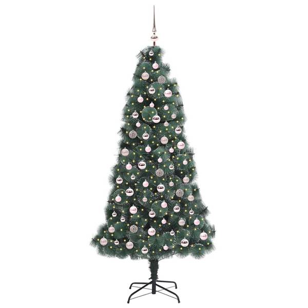 Sapin de Noël artificiel 3009285-5 Vert - Rose foncé