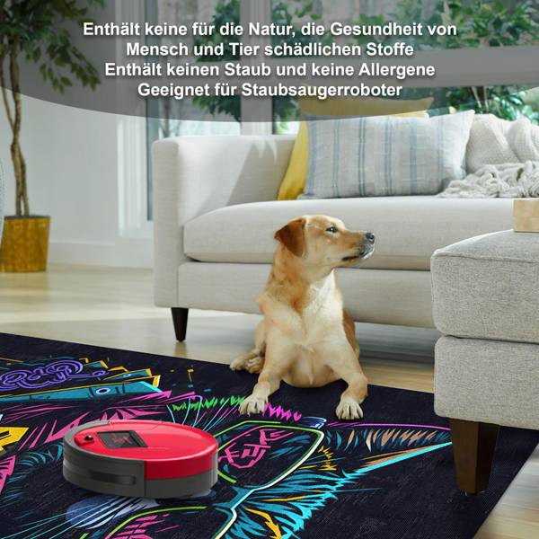 Teppich Blackcat 180 x 180 x 120 cm