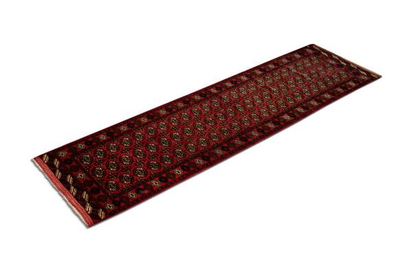 Orientteppich Läufer Oriental Rot - Wolle - 85 x 1 x 288 cm