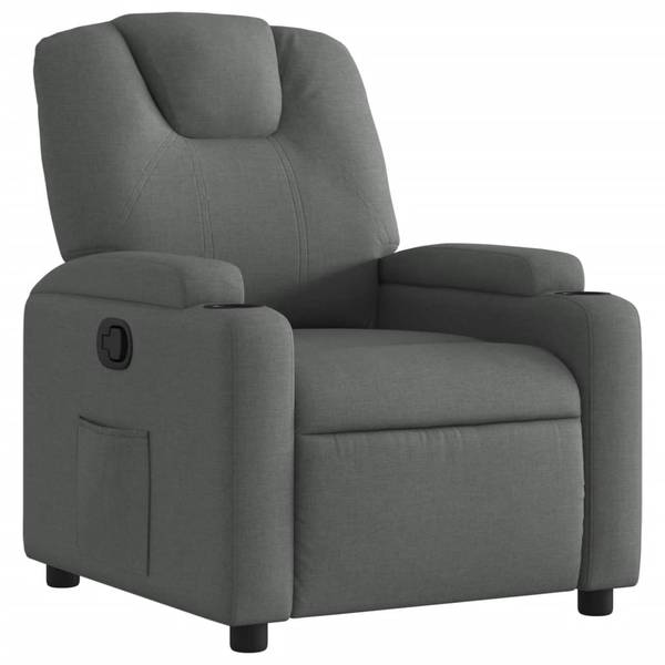 Relaxsessel 3032414-1 Dunkelgrau - Grau